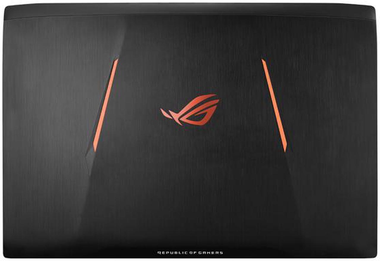 Alt view image 8 of 10 - ASUS ROG STRIX  15.6" G-sync GL502VM-DB71 Intel Core i7-6700HQ, NVIDIA GTX 1060 6 GB, 16 GB Memory, 1 TB HDD, Windows 10 Gaming Laptop VR Ready