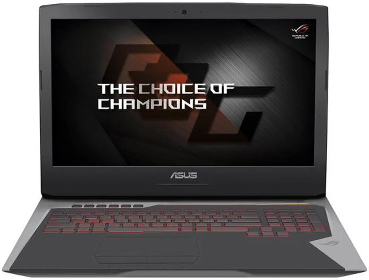 Alt view image 2 of 18 - ASUS ROG G752VS-RB71 Gaming Laptop Intel Core i7 6700HQ (2.60 GHz) 16 GB Memory 1 TB HDD NVIDIA GeForce GTX 1070 8 GB GDDR5 17.3" Full HD 1920 x 1080 Windows 10 Home 64-Bit