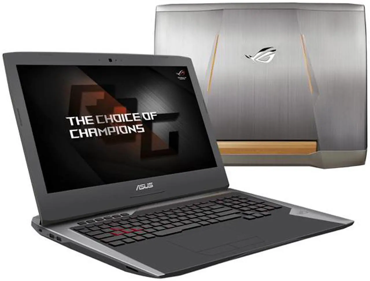 Alt view image 18 of 18 - ASUS ROG G752VS-RB71 Gaming Laptop Intel Core i7 6700HQ (2.60 GHz) 16 GB Memory 1 TB HDD NVIDIA GeForce GTX 1070 8 GB GDDR5 17.3" Full HD 1920 x 1080 Windows 10 Home 64-Bit