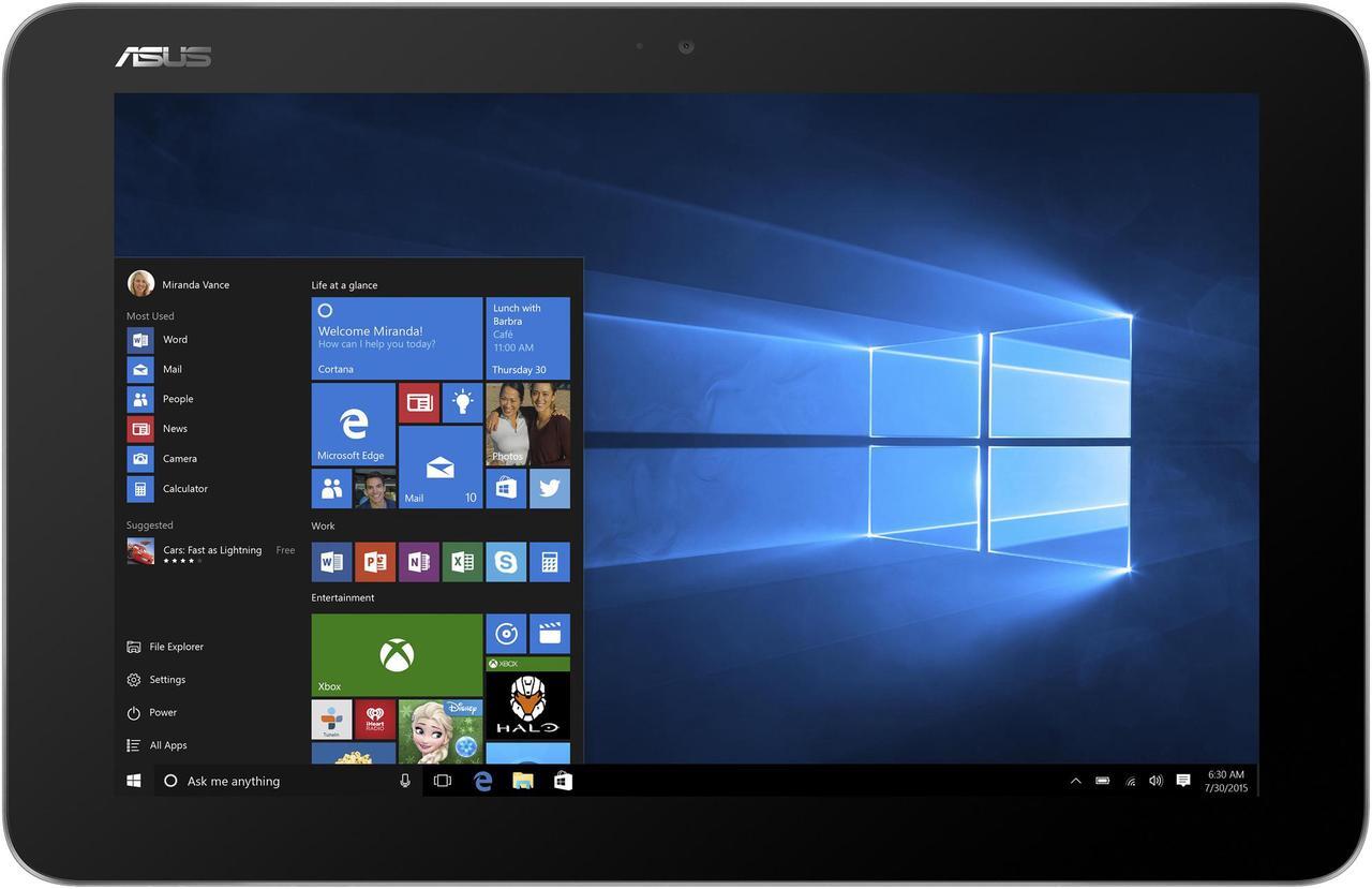 Alt view image 5 of 20 - ASUS Transformer Mini T102HA-D4-GR Intel Atom x5-Z8350 (1.44 GHz) 4 GB Memory 128 GB eMMC 10.1" Touchscreen 1280 x 800 Detachable 2-in-1 Laptop Windows 10 Home 64-Bit (Gray)