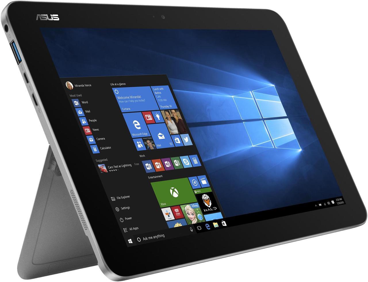 Alt view image 6 of 20 - ASUS Transformer Mini T102HA-D4-GR Intel Atom x5-Z8350 (1.44 GHz) 4 GB Memory 128 GB eMMC 10.1" Touchscreen 1280 x 800 Detachable 2-in-1 Laptop Windows 10 Home 64-Bit (Gray)