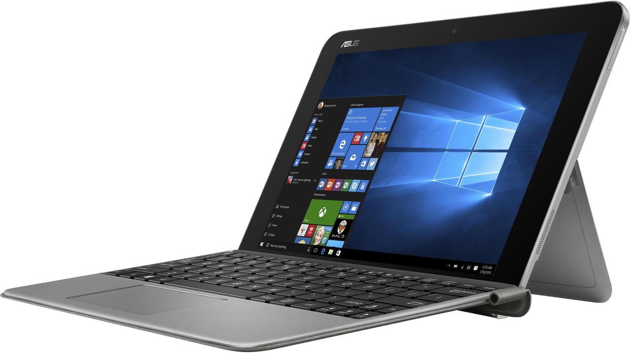 Main image of ASUS Transformer Mini T102HA-D4-GR Intel Atom x5-Z8350 (1.44 GHz) 4 GB Memory 128 GB eMMC 10.1" Touchscreen 1280 x 800 Detachable 2-in-1 Laptop Windows 10 Home 64-Bit (Gray)