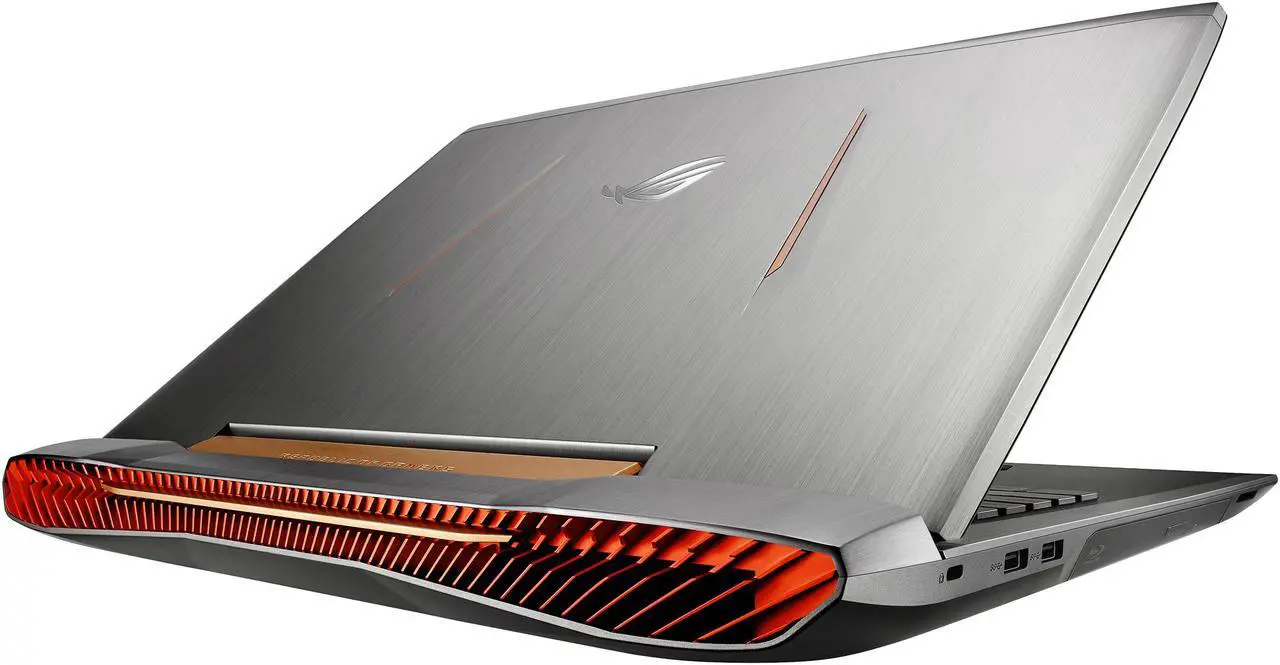 Alt view image 7 of 9 - ASUS ROG G752VS-XS74K 17.3" 120Hz G-sync Intel Core i7 7th Gen Unlocked 7820HK NVIDIA GeForce GTX 1070 VR Ready 512 GB SSD 16GB Memory 1 TB HDD Windows 10 Pro 64-Bit Gaming Laptop