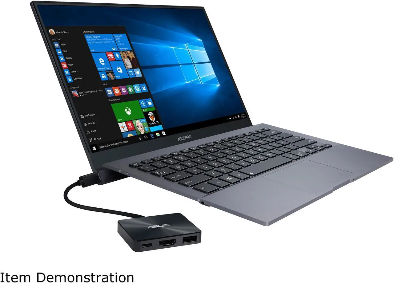 Alt view image 3 of 12 - ASUS PRO B9440 Ultra Thin and Light Business Laptop, 14" Wideview Full HD Narrow Bezel Display, Intel Core i5-7200U 2.5 GHz Processor, 512 GB SSD, 8 GB RAM, Windows 10 Pro, Fingerprint, 10 Hours Battery Life ONLY @ NEWEGG