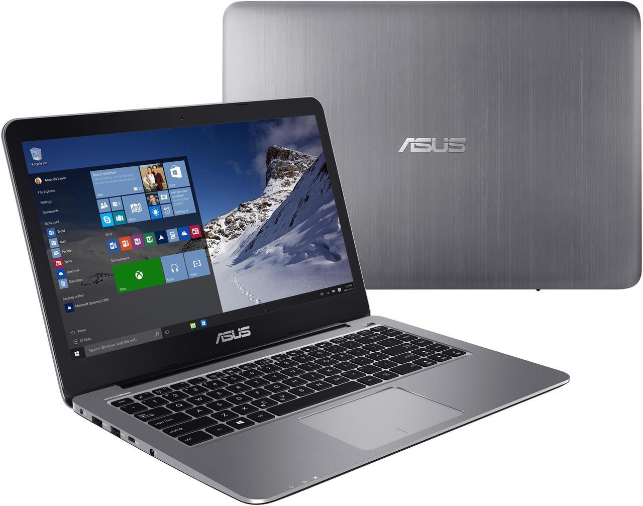 Alt view image 8 of 14 - ASUS VivoBook E403NA-US21 14" FHD Laptop, Intel Quad Core N4200 2M Cache, up to 2.5 GHz Processor, 128 GB eMMC Flash Storage, 4 GB DDR3 RAM, Windows 10 Signature Edition, Fingerprint Reader