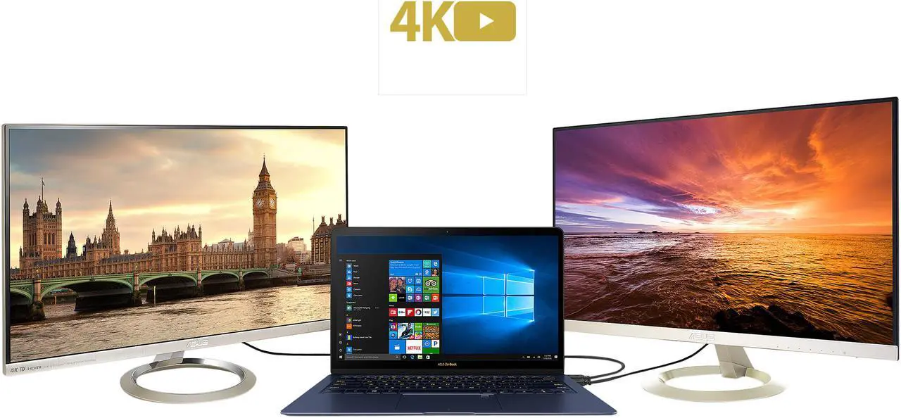 Alt view image 7 of 14 - ASUS ZenBook 3 Deluxe UX490UA-XH74-BL 14" FHD Ultraportable Laptop, Intel Core i7-8550U, 16 GB RAM, 512 GB NVMe SSD, Windows 10 Pro, Royal Blue