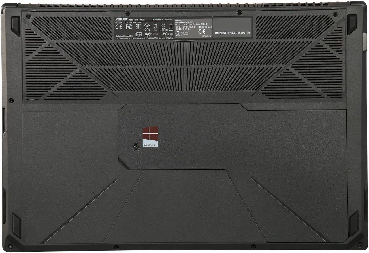 Alt view image 11 of 11 - ASUS FX503VD 15.6" FHD Powerful Gaming Laptop, Intel Core i5-7300HQ 2.5 GHz Processor, GeForce GTX 1050, 1 TB SSHD, 8 GB DDR4, Windows 10 Home