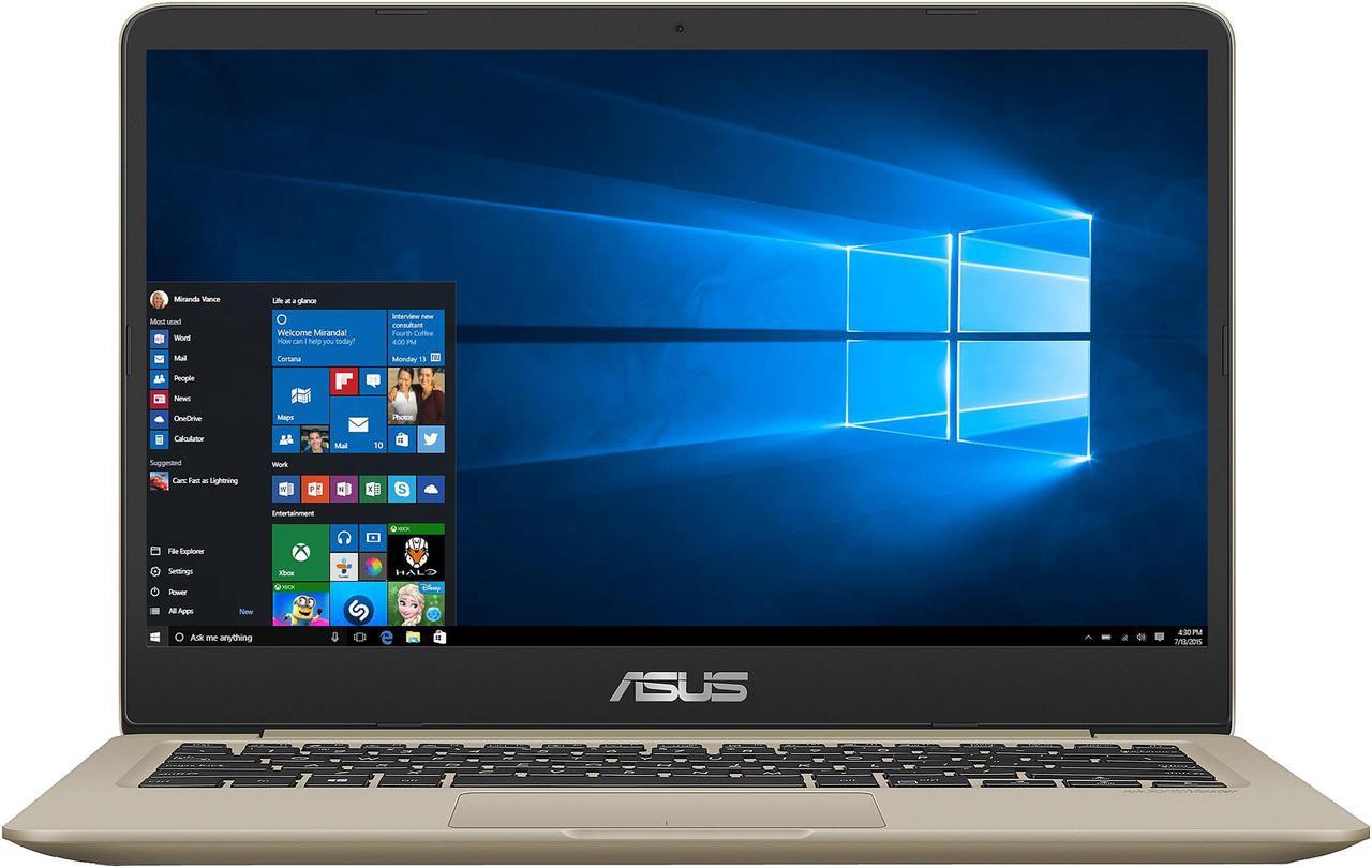 Alt view image 2 of 10 - ASUS VivoBook S S410UQ-NH74 14" Thin and Lightweight Full HD Laptop, Intel Core i7-8550U 1.8 GHz Quad-Core Processor, NVIDIA GeForce 940MX, 8 GB DDR4, 256 GB SSD, ASUS NanoEdge Bezel, Windows 10 Home, Backlit Keyboard