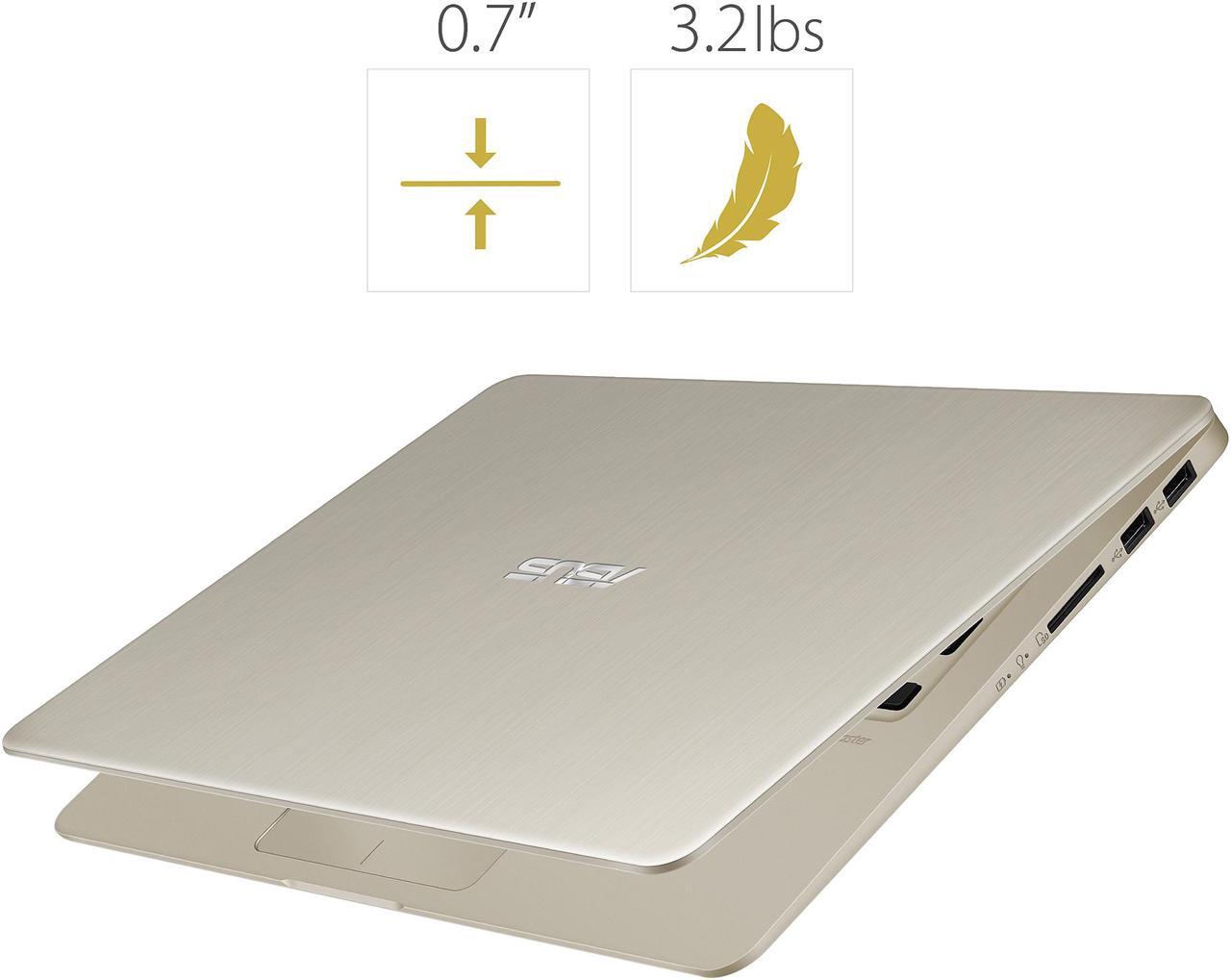 Alt view image 9 of 10 - ASUS VivoBook S S410UQ-NH74 14" Thin and Lightweight Full HD Laptop, Intel Core i7-8550U 1.8 GHz Quad-Core Processor, NVIDIA GeForce 940MX, 8 GB DDR4, 256 GB SSD, ASUS NanoEdge Bezel, Windows 10 Home, Backlit Keyboard