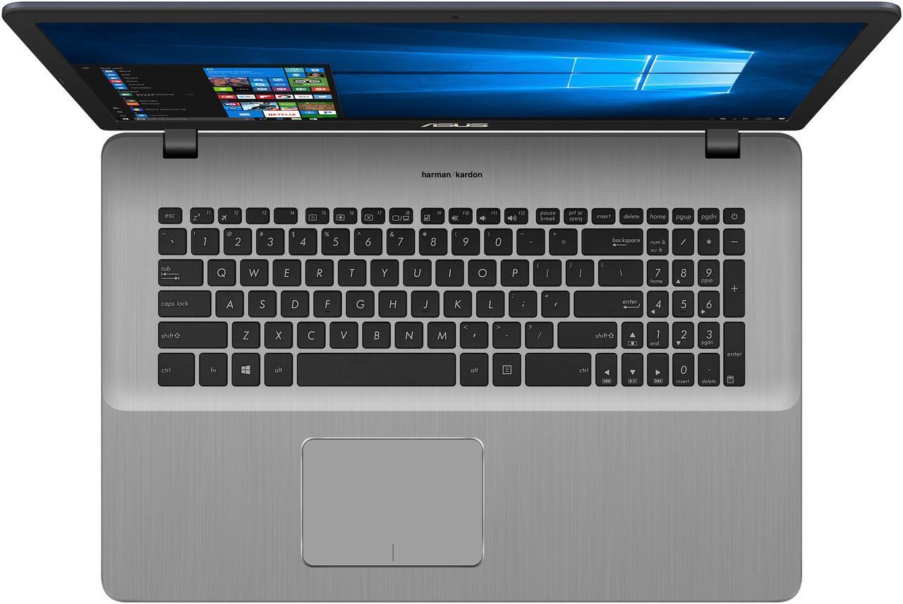 Alt view image 5 of 11 - ASUS VivoBook Pro 17 N705UD-EH76 17.3" Thin and Portable FHD Laptop, GTX 1050, Intel Core i7-8550U 1.80 GHz Processor, 16 GB DDR4 RAM, 256 GB SSD + 1 TB HDD, 802.11ac Wi-Fi, USB-C, Backlit Keyboard, Windows 10