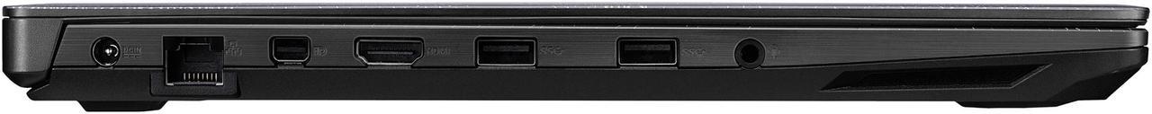 Alt view image 7 of 15 - ASUS ROG Strix Hero Edition 15.6" Gaming Laptop, 8th-Gen Intel Core i5-8300H Processor (Up to 3.9 GHz), GeForce GTX 1050 Ti 4 GB, 120 Hz 3 ms Display, 8 GB DDR4, 128 GB PCIe SSD + 1 TB SSHD, RGB Keyboard