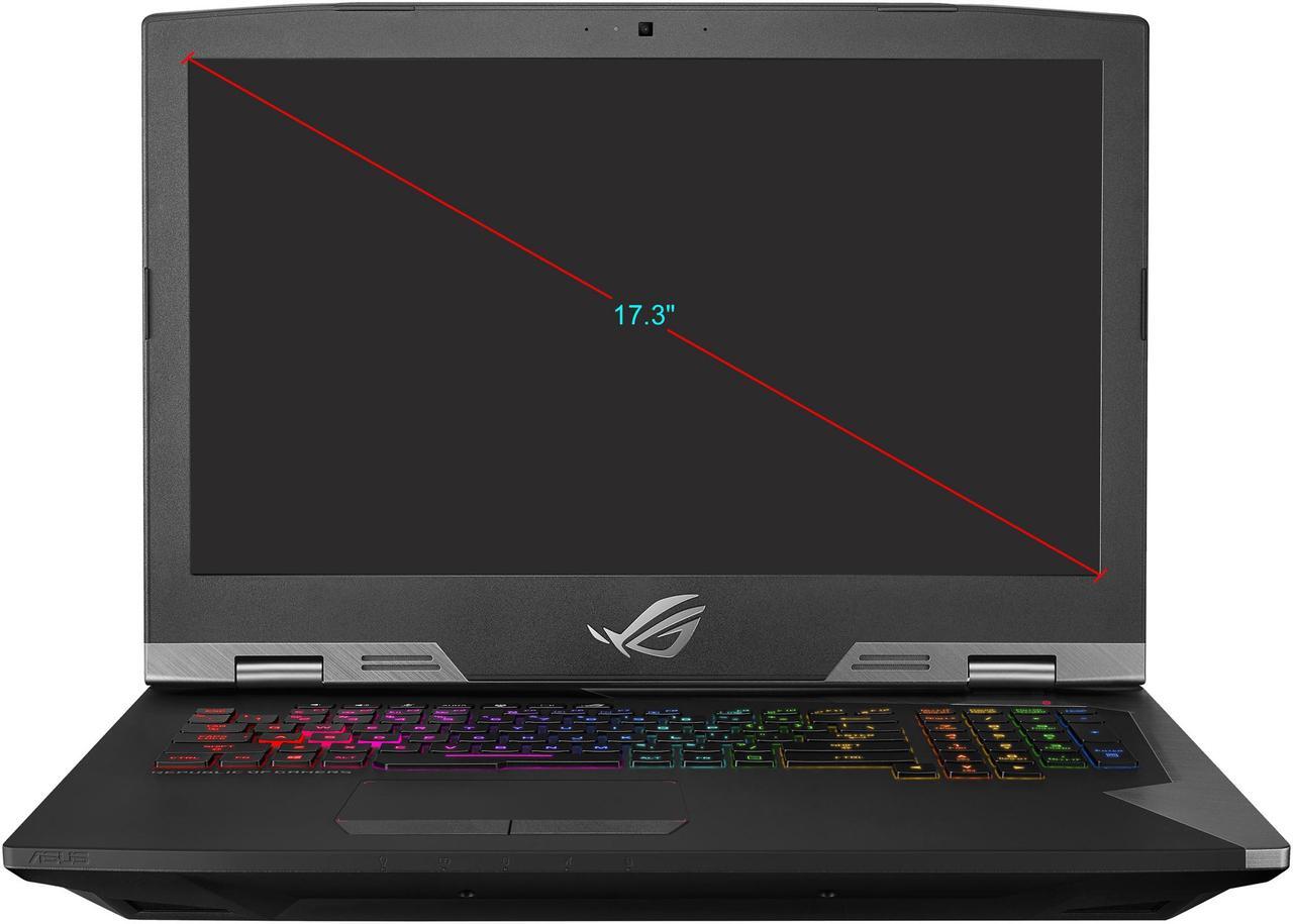 Alt view image 17 of 20 - ASUS ROG G703GI-XS74 Unlocked Intel Core i7-8750H Processor, Overclocked GeForce GTX 1080 8 GB, 17.3" 144 Hz 3 ms G-SYNC Display, 512 GB PCIe SSD + 1 TB SSHD, 32 GB DDR4, RGB Keyboard