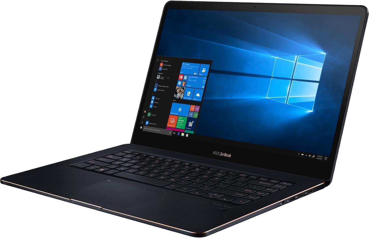 ASUS ZenBook Pro 15 UX550GE-XB71T 15.6-inch UHD 4K Touch Laptop, Intel Core i7-8750HK, 16GB 2133MHz RAM, 512GB PCIe x4 SSD, Windows 10 Professional, Fingerprint, NVIDIA GTX 1050 Ti