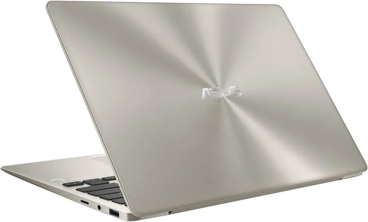 Alt view image 11 of 15 - ASUS ZenBook 13 UX331UA-DS71 Ultra-Slim Laptop 13.3" Full HD WideView Display, 8th Gen Intel Core i7-8550U Processor, 8 GB LPDDR3, 256 GB SSD, Windows 10, Backlit keyboard, Fingerprint, Icicle Gold