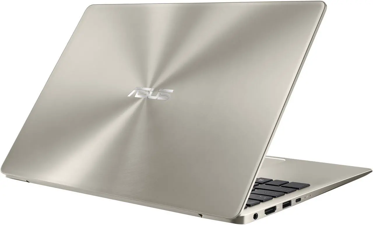 Alt view image 10 of 15 - ASUS ZenBook 13 UX331UA-DS71 Ultra-Slim Laptop 13.3" Full HD WideView Display, 8th Gen Intel Core i7-8550U Processor, 8 GB LPDDR3, 256 GB SSD, Windows 10, Backlit keyboard, Fingerprint, Icicle Gold