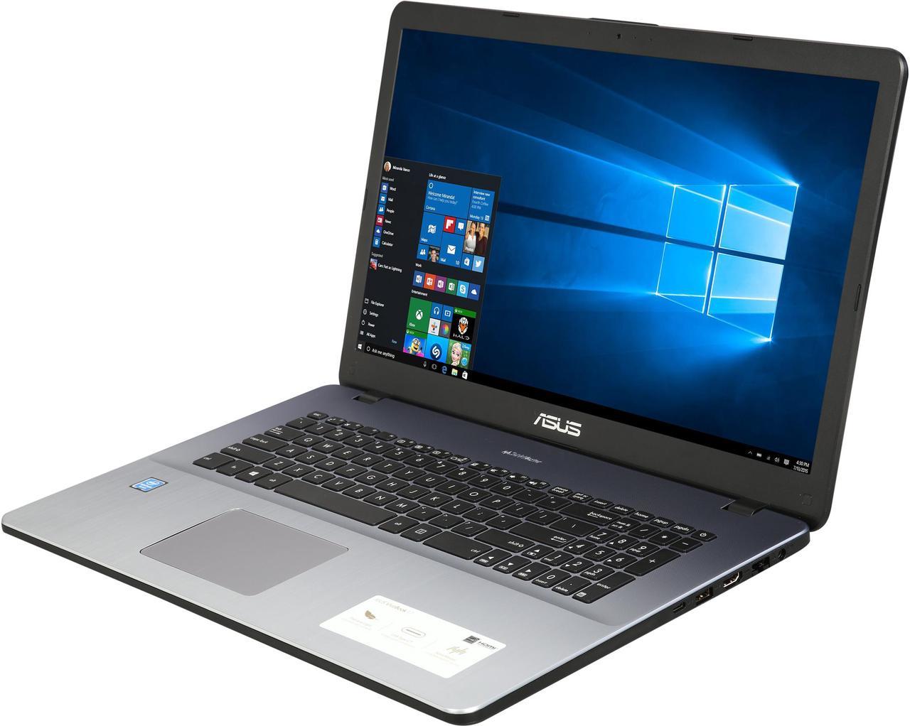 ASUS Laptop Intel Pentium Silver N5000 8GB Memory 1TB HDD Intel UHD Graphics 605 17.3" Windows 10 Home 64-Bit F705MA-DS21Q