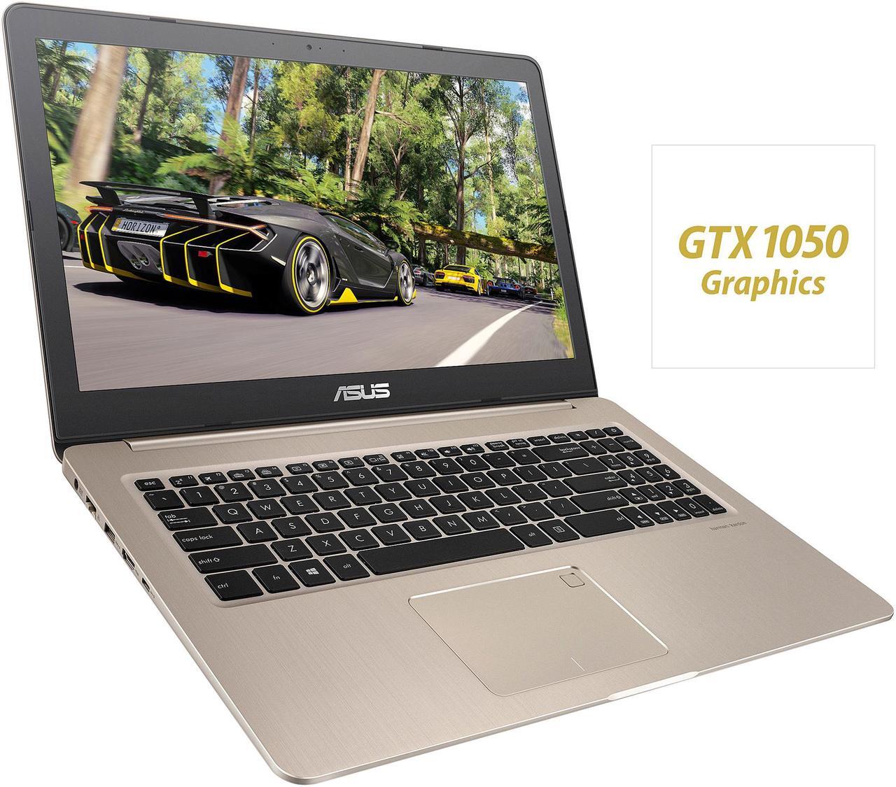Alt view image 10 of 16 - ASUS VivoBook Pro 15 4K Touchscreen Laptop Intel Core i7-7700HQ Processor (Turbo to 3.8 GHz) GeForce GTX 1050 4 GB 16 GB DDR4 RAM 256 GB SSD + 2 TB HDD 15.6" UHD (3840 x 2160) WideView Touchscreen Display