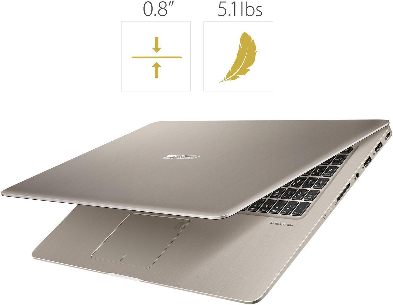 Alt view image 12 of 16 - ASUS VivoBook Pro 15 4K Touchscreen Laptop Intel Core i7-7700HQ Processor (Turbo to 3.8 GHz) GeForce GTX 1050 4 GB 16 GB DDR4 RAM 256 GB SSD + 2 TB HDD 15.6" UHD (3840 x 2160) WideView Touchscreen Display