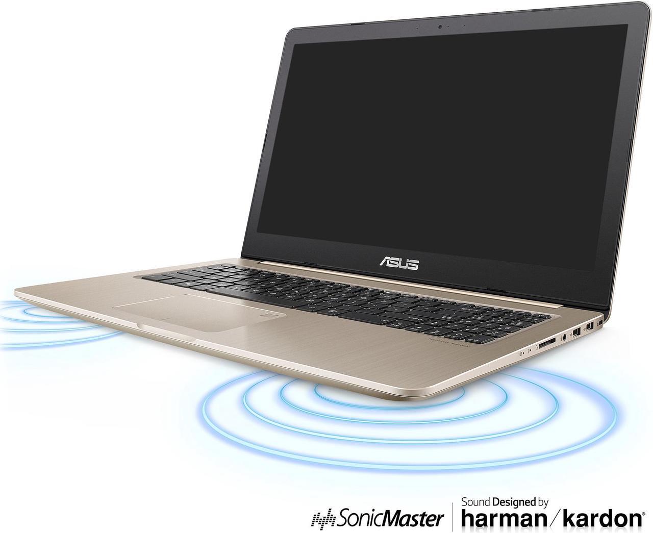 Alt view image 14 of 16 - ASUS VivoBook Pro 15 4K Touchscreen Laptop Intel Core i7-7700HQ Processor (Turbo to 3.8 GHz) GeForce GTX 1050 4 GB 16 GB DDR4 RAM 256 GB SSD + 2 TB HDD 15.6" UHD (3840 x 2160) WideView Touchscreen Display
