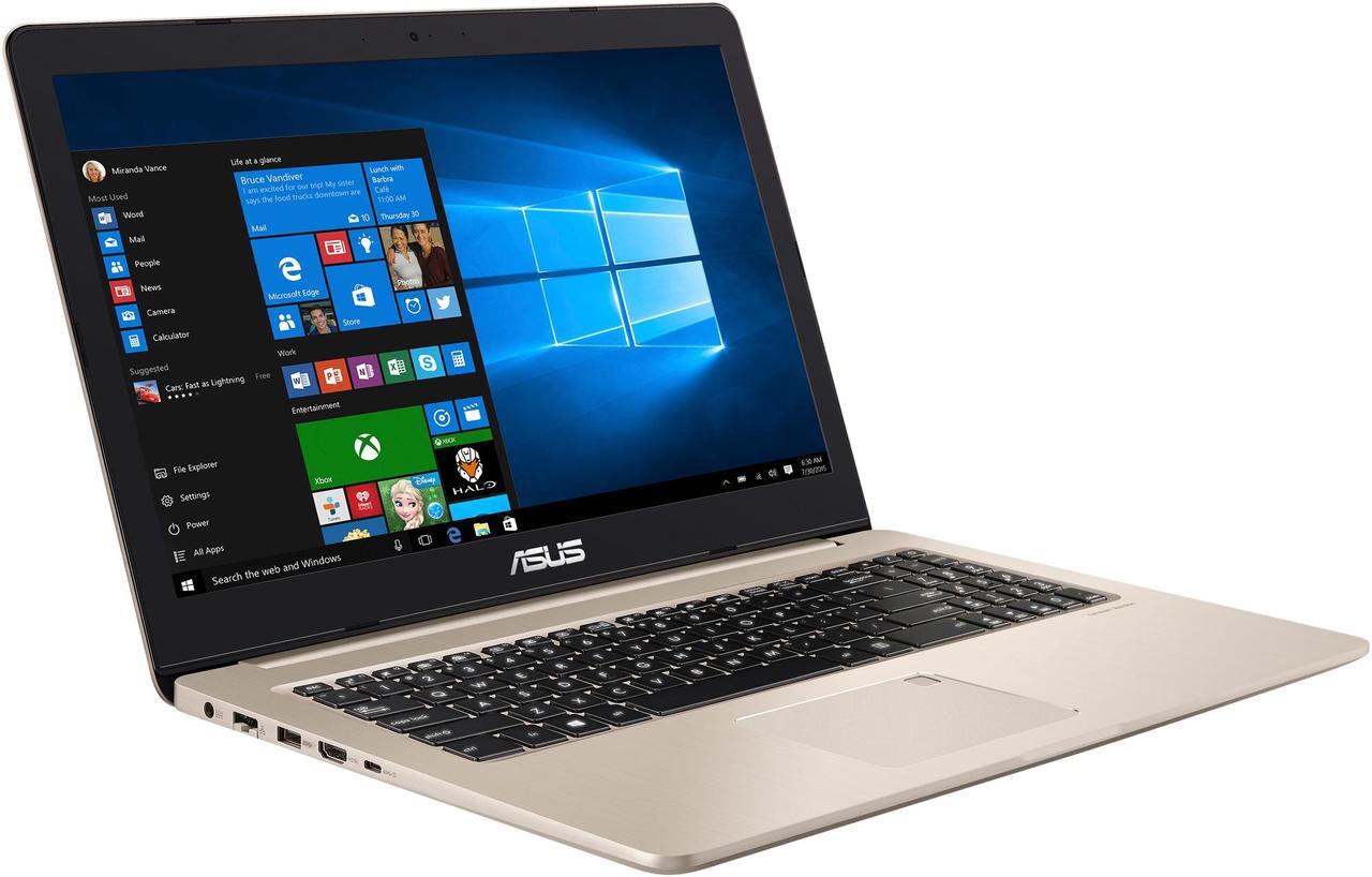 Alt view image 3 of 16 - ASUS VivoBook Pro 15 4K Touchscreen Laptop Intel Core i7-7700HQ Processor (Turbo to 3.8 GHz) GeForce GTX 1050 4 GB 16 GB DDR4 RAM 256 GB SSD + 2 TB HDD 15.6" UHD (3840 x 2160) WideView Touchscreen Display