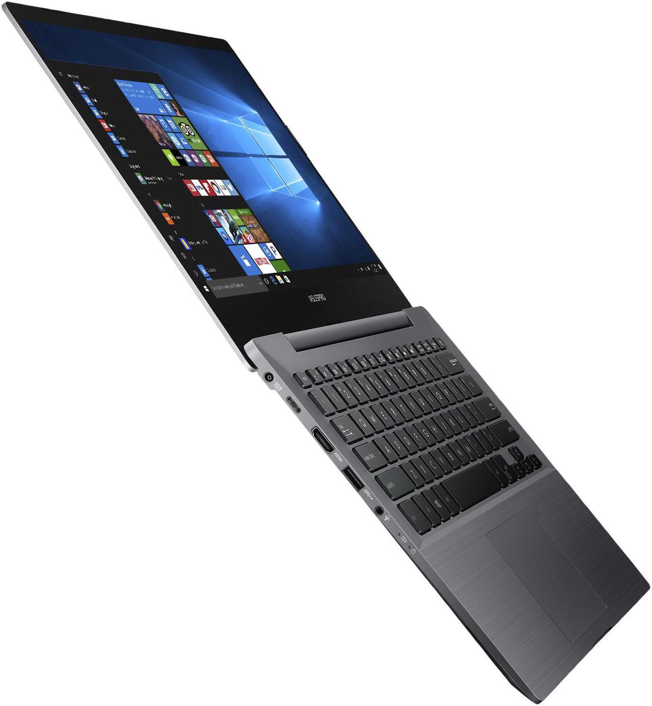 Alt view image 6 of 20 - ASUSPRO P5440UF-XB74 Thin and Light Business Laptop, 14" Wideview FHD Display, 8th Gen Intel Core i7-8550U 1.8 GHz Processor, 512 GB SSD, 16 GB RAM, NVIDIA GeForce MX130, Windows 10 Pro, Fingerprint