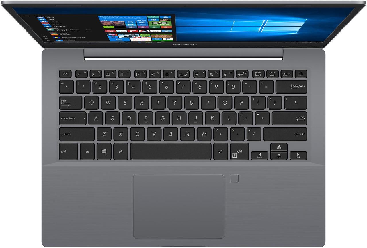 Alt view image 4 of 20 - ASUSPRO P5440UF-XB74 Thin and Light Business Laptop, 14" Wideview FHD Display, 8th Gen Intel Core i7-8550U 1.8 GHz Processor, 512 GB SSD, 16 GB RAM, NVIDIA GeForce MX130, Windows 10 Pro, Fingerprint