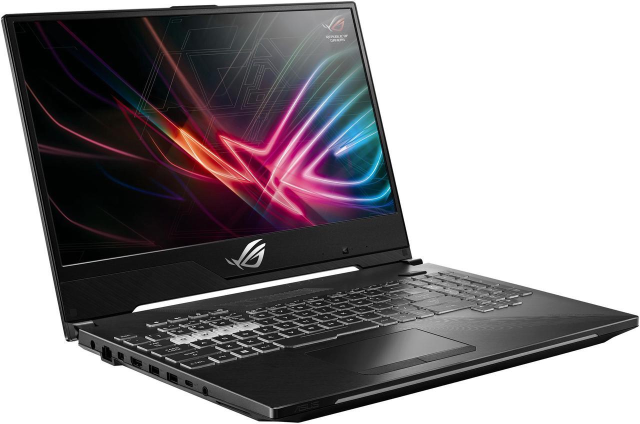 Alt view image 4 of 18 - ASUS GL504GM-DS74 ROG Strix Hero II Gaming Laptop, 15.6" 144 Hz IPS-Type Slim Bezel Display, GeForce GTX 1060 6 GB, Intel Core i7-8750H (up to 3.9 GHz), 256 GB PCIe SSD + 1 TB HDD, 16 GB Memory
