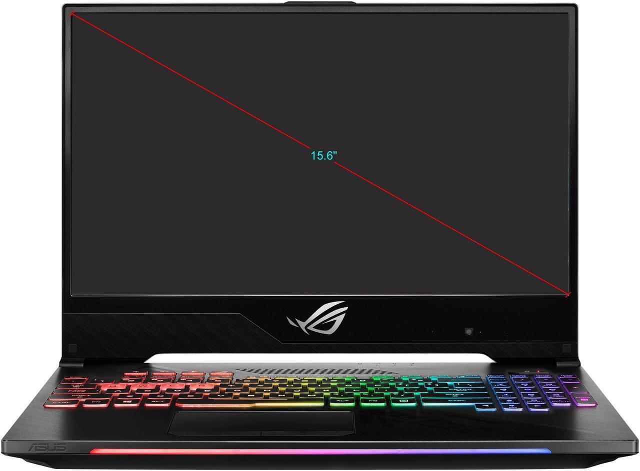 Alt view image 16 of 18 - ASUS GL504GM-DS74 ROG Strix Hero II Gaming Laptop, 15.6" 144 Hz IPS-Type Slim Bezel Display, GeForce GTX 1060 6 GB, Intel Core i7-8750H (up to 3.9 GHz), 256 GB PCIe SSD + 1 TB HDD, 16 GB Memory