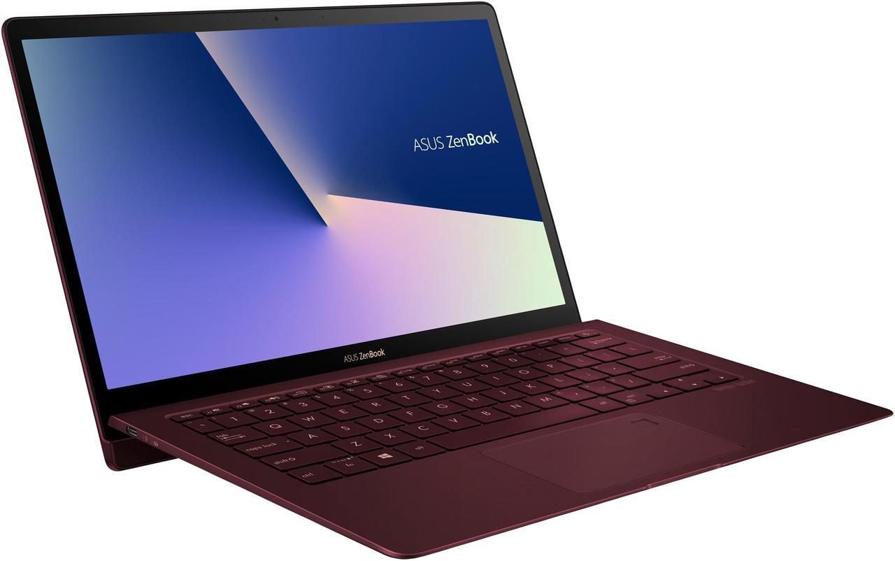 Alt view image 4 of 17 - ASUS ZenBook S UX391UA-XB71-R Ultra-thin and light 13.3-inch FHD Laptop, Intel Core i7-8550U, 8GB RAM, 256GB SATA SSD, Windows 10 Pro, FP Sensor, Thunderbolt, Burgundy Red