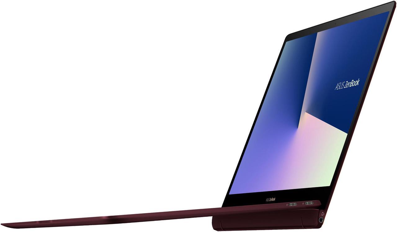 Alt view image 6 of 17 - ASUS ZenBook S UX391UA-XB71-R Ultra-thin and light 13.3-inch FHD Laptop, Intel Core i7-8550U, 8GB RAM, 256GB SATA SSD, Windows 10 Pro, FP Sensor, Thunderbolt, Burgundy Red