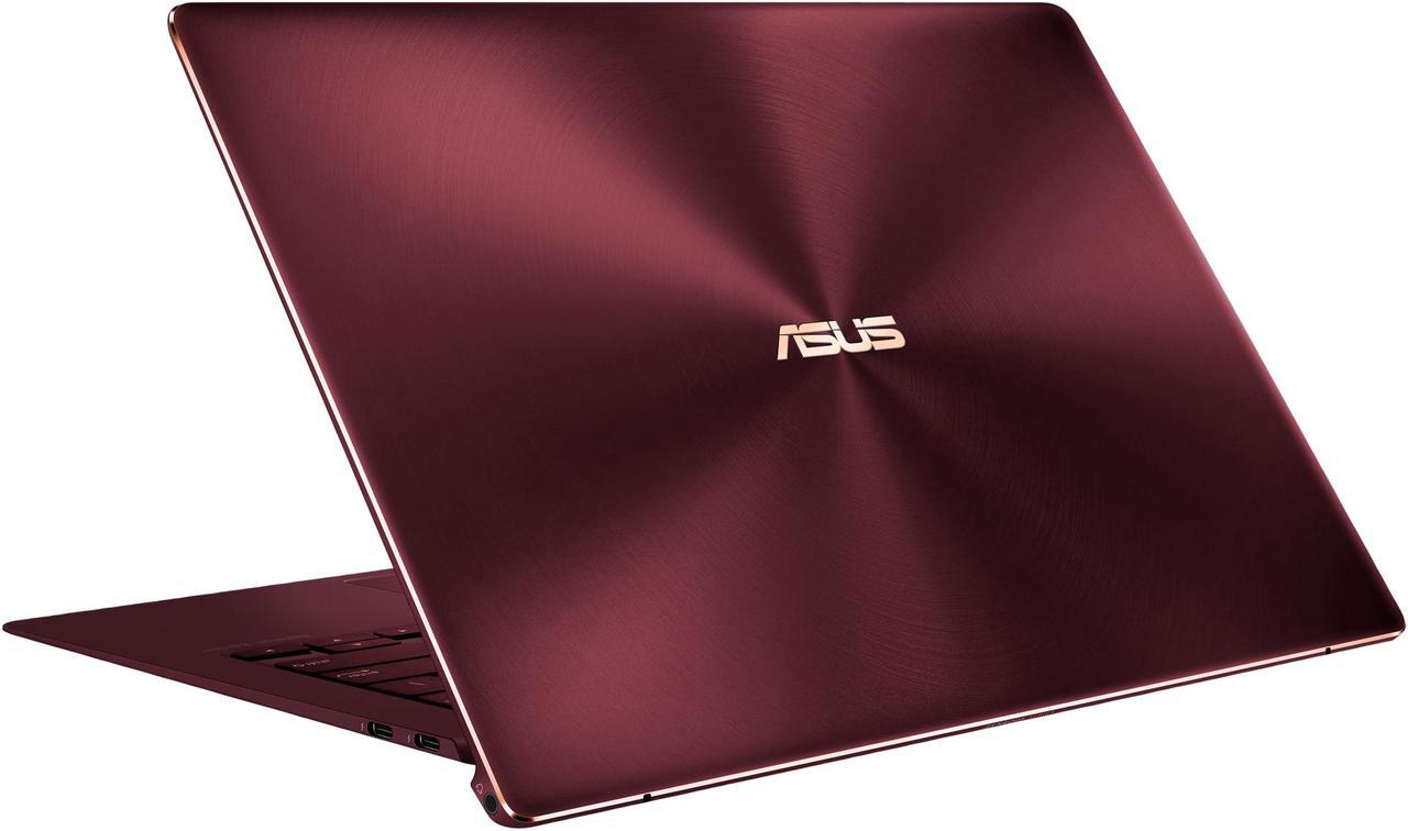 Alt view image 14 of 17 - ASUS ZenBook S UX391UA-XB71-R Ultra-thin and light 13.3-inch FHD Laptop, Intel Core i7-8550U, 8GB RAM, 256GB SATA SSD, Windows 10 Pro, FP Sensor, Thunderbolt, Burgundy Red