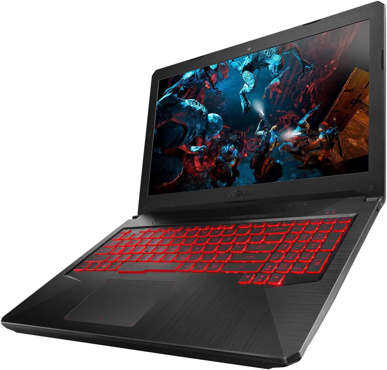 Alt view image 4 of 14 - ASUS TUF Gaming - 15.6" GeForce GTX 1050 Ti - Intel Core i7-8750H  - 8GB Memory - 256 GB SSD - Windows 10 Home 64-Bit - Gaming Laptop - IPS (FX504GE-ES72 )