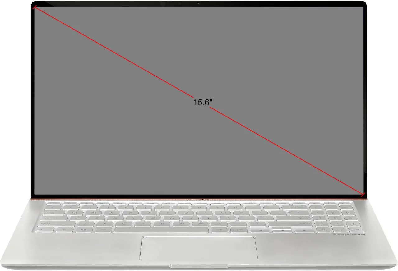 Alt view image 16 of 18 - ASUS ZenBook UX533 Ultra Slim Compact Laptop, 15.6" FHD 4-Way NanoEdge, Intel Core i7-8565U, 16GB DDR4, 1TB PCIe SSD, GeForce GTX 1050, IR Camera, TPM, Windows 10 Pro, Icicle Silver, UX533FD-NS76 Newegg Exclusive
