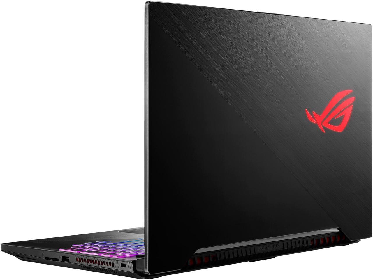 Alt view image 10 of 19 - ASUS ROG Strix Hero II Gaming Laptop, 15.6" 144 Hz IPS-Type Full HD, NVIDIA GeForce RTX 2060 6 GB, Intel Core i7-8750H Processor, 16 GB DDR4 RAM, 512 GB PCIe NVMe SSD, RGB KB, Windows 10 - GL504GV-DS74