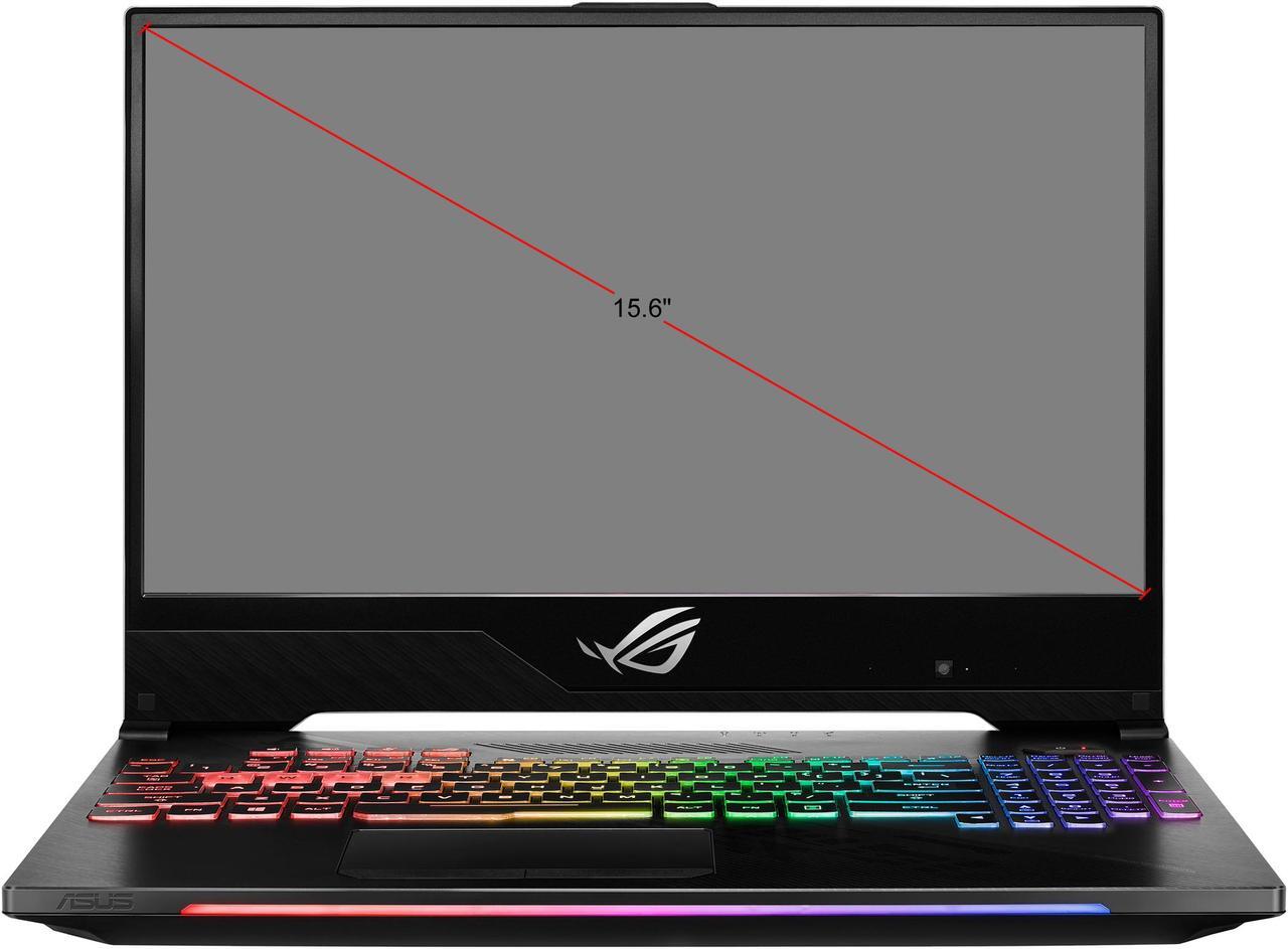 Alt view image 19 of 19 - ASUS ROG Strix Hero II Gaming Laptop, 15.6" 144 Hz IPS-Type Full HD, NVIDIA GeForce RTX 2060 6 GB, Intel Core i7-8750H Processor, 16 GB DDR4 RAM, 512 GB PCIe NVMe SSD, RGB KB, Windows 10 - GL504GV-DS74
