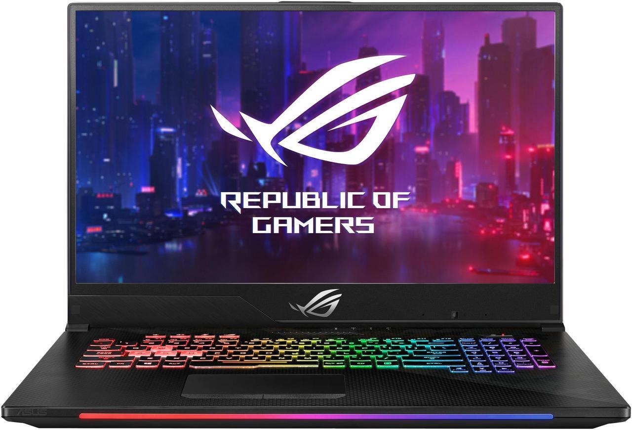 Alt view image 2 of 15 - ASUS ROG Strix SCAR II Gaming Laptop, 17.3” 144Hz IPS-Type FHD, NVIDIA GeForce RTX 2070 8GB, Intel Core i7-8750H CPU, 16GB DDR4 RAM, 512GB PCIe SSD + 1TB SSHD, RGB KB, Windows 10 - GL704GW-DS76