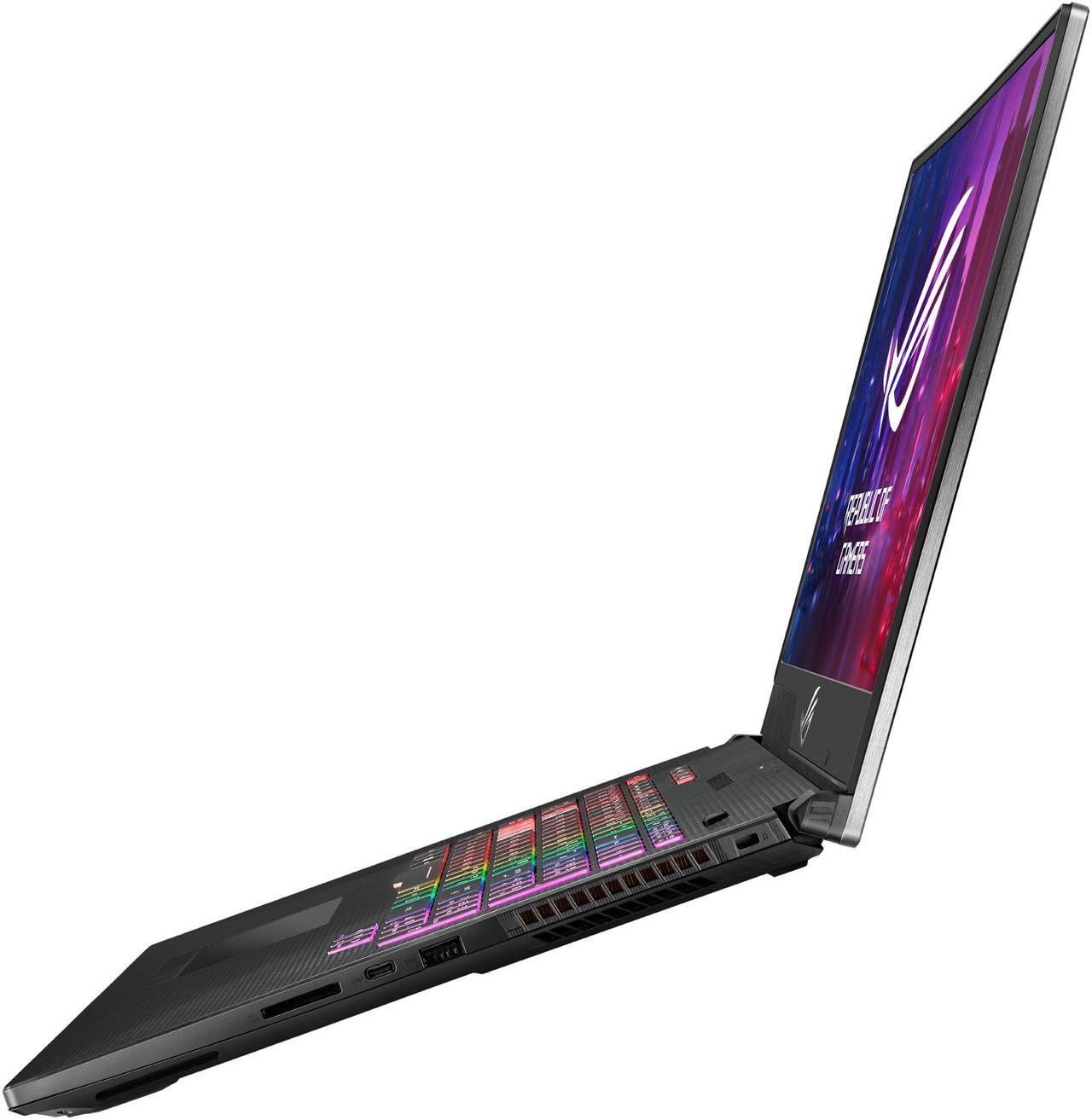 Alt view image 9 of 15 - ASUS ROG Strix SCAR II Gaming Laptop, 17.3” 144Hz IPS-Type FHD, NVIDIA GeForce RTX 2070 8GB, Intel Core i7-8750H CPU, 16GB DDR4 RAM, 512GB PCIe SSD + 1TB SSHD, RGB KB, Windows 10 - GL704GW-DS76
