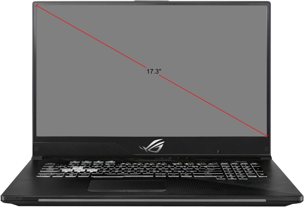 Alt view image 15 of 15 - ASUS ROG Strix SCAR II Gaming Laptop, 17.3” 144Hz IPS-Type FHD, NVIDIA GeForce RTX 2070 8GB, Intel Core i7-8750H CPU, 16GB DDR4 RAM, 512GB PCIe SSD + 1TB SSHD, RGB KB, Windows 10 - GL704GW-DS76
