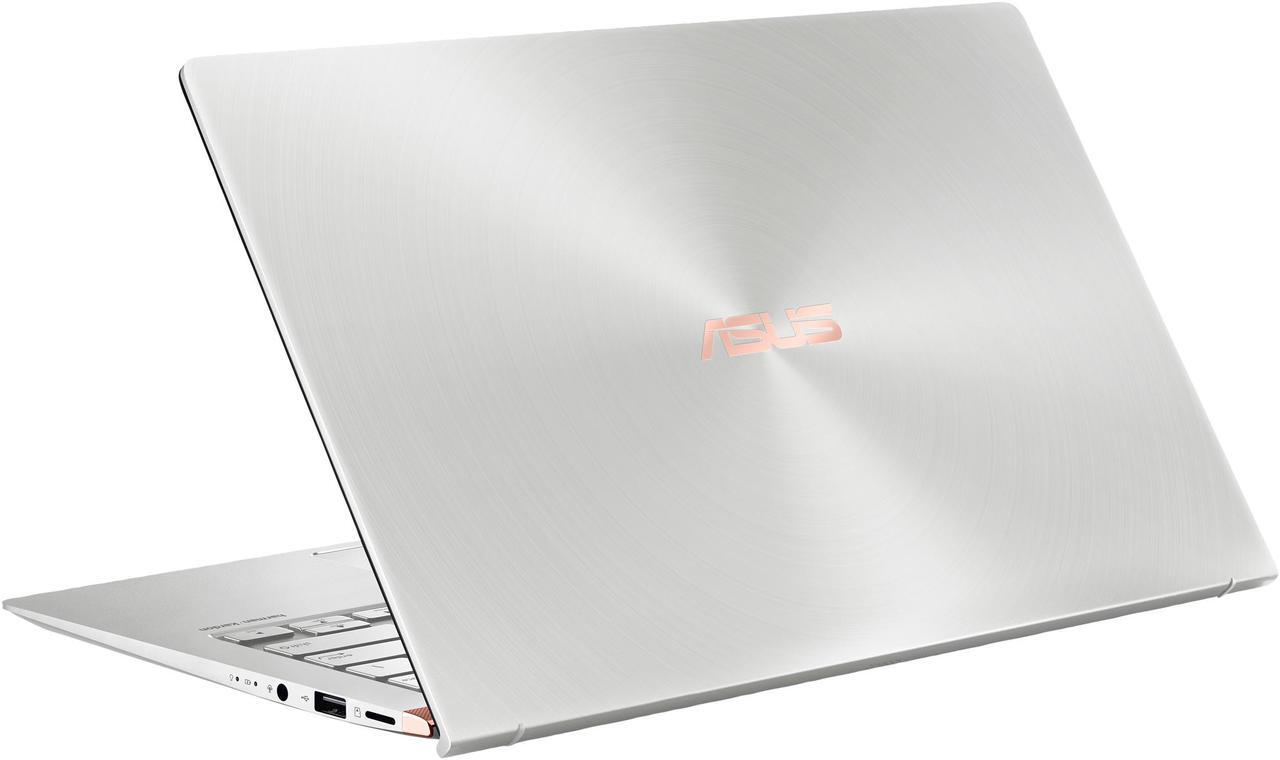 Alt view image 12 of 18 - ASUS ZenBook 14 Ultra-Slim Laptop 14" Full HD NanoEdge Bezel, Intel Core i5-8265U (Whiskey Lake), 8 GB RAM, 256 GB PCIe SSD, Backlit KB, NumberPad, Windows 10 Pro - UX433FA-XH54, Icicle Silver