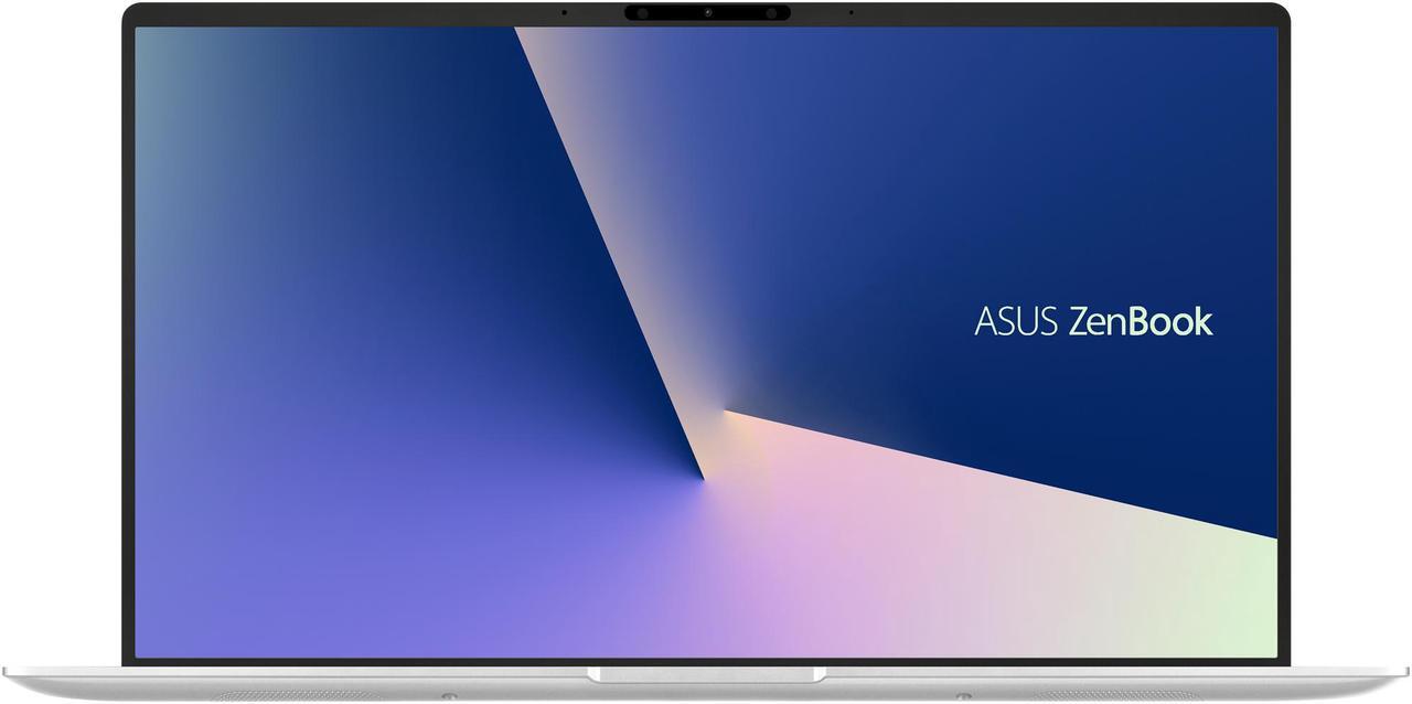 Alt view image 3 of 18 - ASUS ZenBook 14 Ultra-Slim Laptop 14" Full HD NanoEdge Bezel, Intel Core i5-8265U (Whiskey Lake), 8 GB RAM, 256 GB PCIe SSD, Backlit KB, NumberPad, Windows 10 Pro - UX433FA-XH54, Icicle Silver