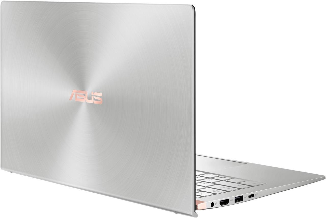 Alt view image 13 of 18 - ASUS ZenBook 14 Ultra-Slim Laptop 14" Full HD NanoEdge Bezel, Intel Core i5-8265U (Whiskey Lake), 8 GB RAM, 256 GB PCIe SSD, Backlit KB, NumberPad, Windows 10 Pro - UX433FA-XH54, Icicle Silver