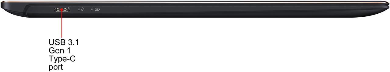 Alt view image 19 of 19 - ASUS ZenBook S, 13.3” UHD 4K Touch, 8th Gen Whiskey Lake Intel Core i7-8565U Processor, 16GB RAM, 512GB PCIe SSD, FP Sensor, Thunderbolt, Windows 10 Professional - UX391FA-XH74T Deep Dive Blue laptop