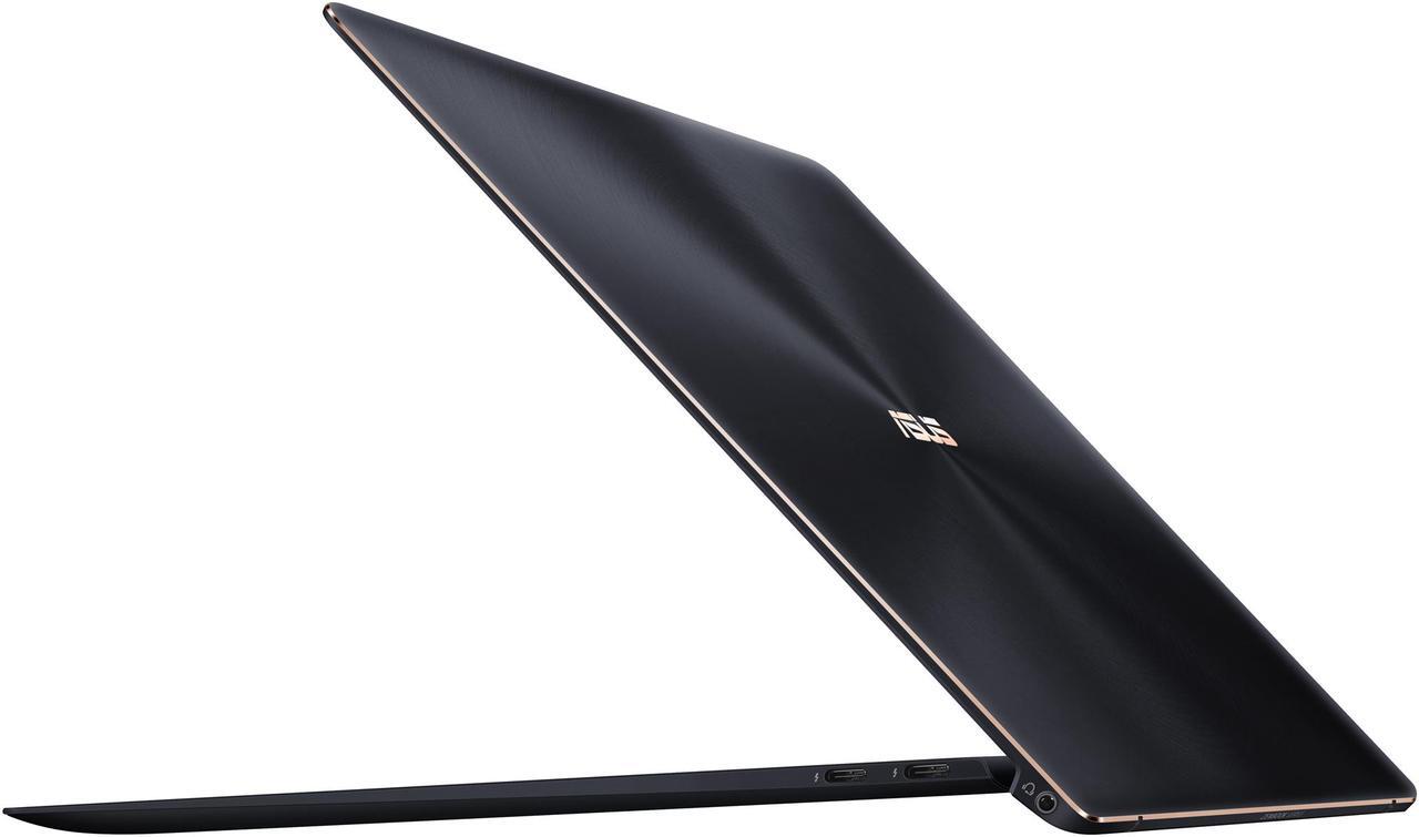 Alt view image 12 of 19 - ASUS ZenBook S, 13.3” UHD 4K Touch, 8th Gen Whiskey Lake Intel Core i7-8565U Processor, 16GB RAM, 512GB PCIe SSD, FP Sensor, Thunderbolt, Windows 10 Professional - UX391FA-XH74T Deep Dive Blue laptop