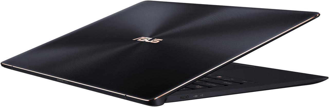 Alt view image 16 of 19 - ASUS ZenBook S, 13.3” UHD 4K Touch, 8th Gen Whiskey Lake Intel Core i7-8565U Processor, 16GB RAM, 512GB PCIe SSD, FP Sensor, Thunderbolt, Windows 10 Professional - UX391FA-XH74T Deep Dive Blue laptop