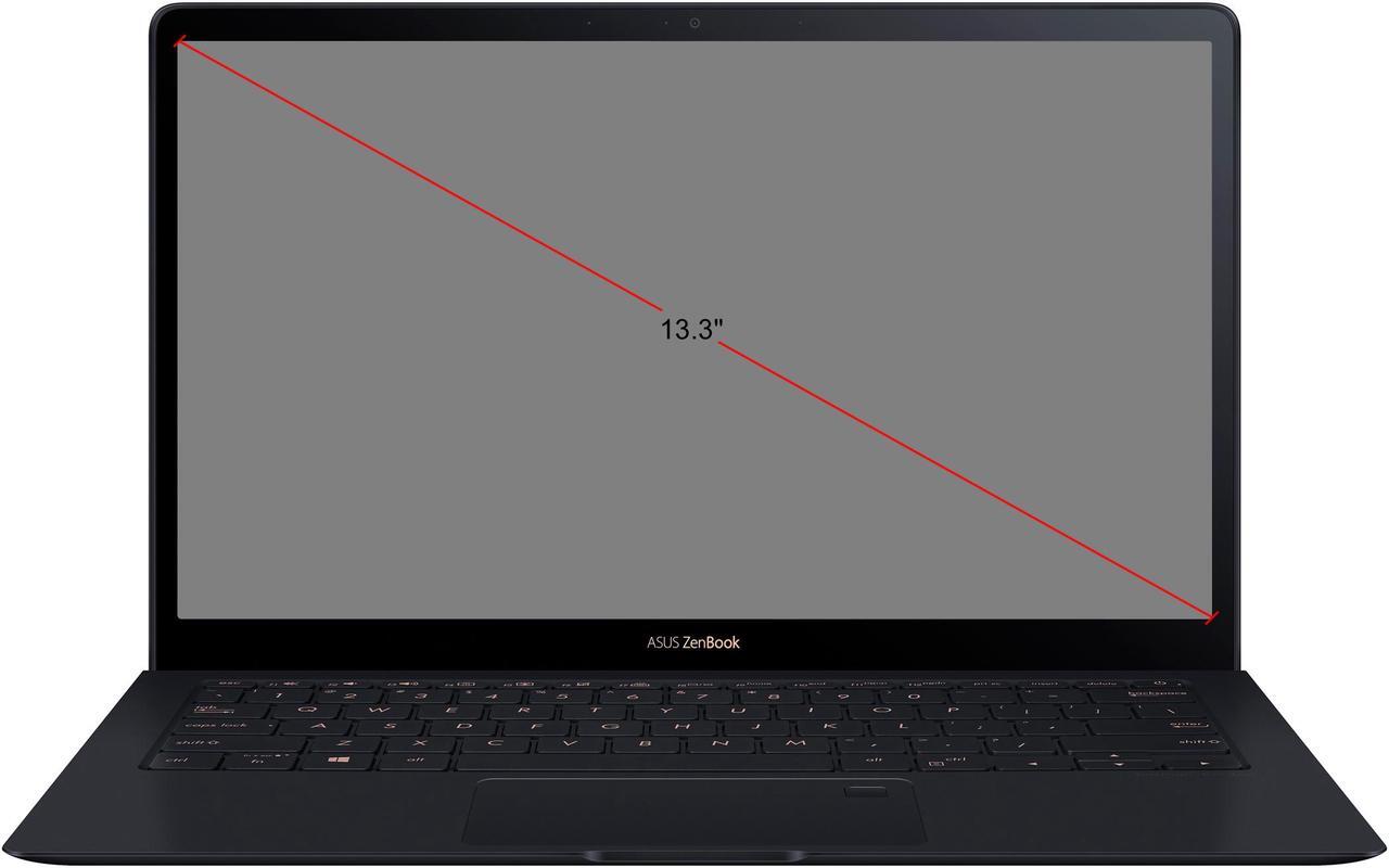 Alt view image 2 of 19 - ASUS ZenBook S, 13.3” UHD 4K Touch, 8th Gen Whiskey Lake Intel Core i7-8565U Processor, 16GB RAM, 512GB PCIe SSD, FP Sensor, Thunderbolt, Windows 10 Professional - UX391FA-XH74T Deep Dive Blue laptop
