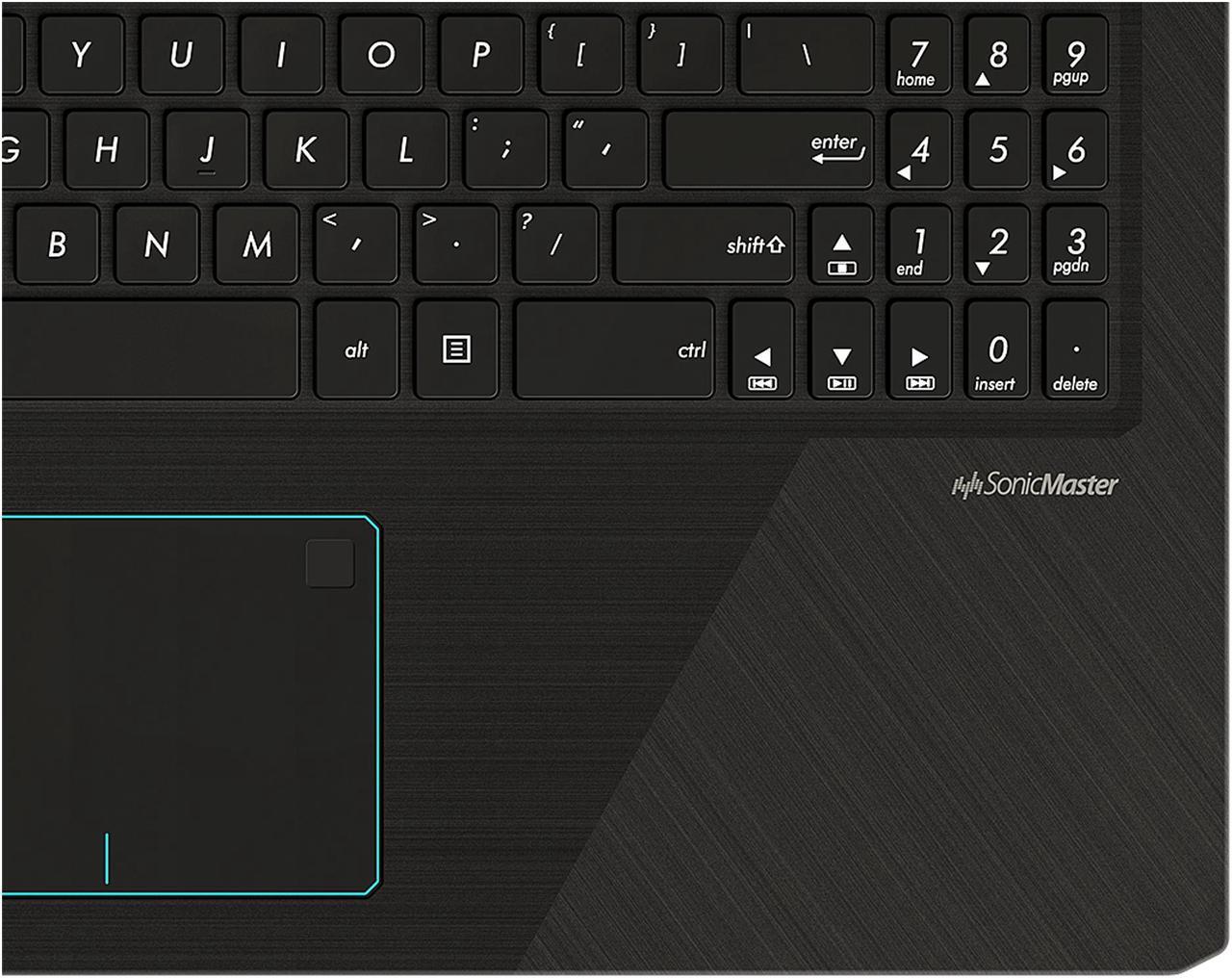 Alt view image 6 of 18 - ASUS VivoBook K570ZD Gaming Laptop, 15.6" Full HD IPS, AMD Quad Core Ryzen 5 2500U Processor, GeForce GTX 1050, 8 GB DDR4 RAM, 256 GB SSD, 802.11ac WiFi, Fingerprint, Backlit KB, Windows 10 - K570ZD-ES51