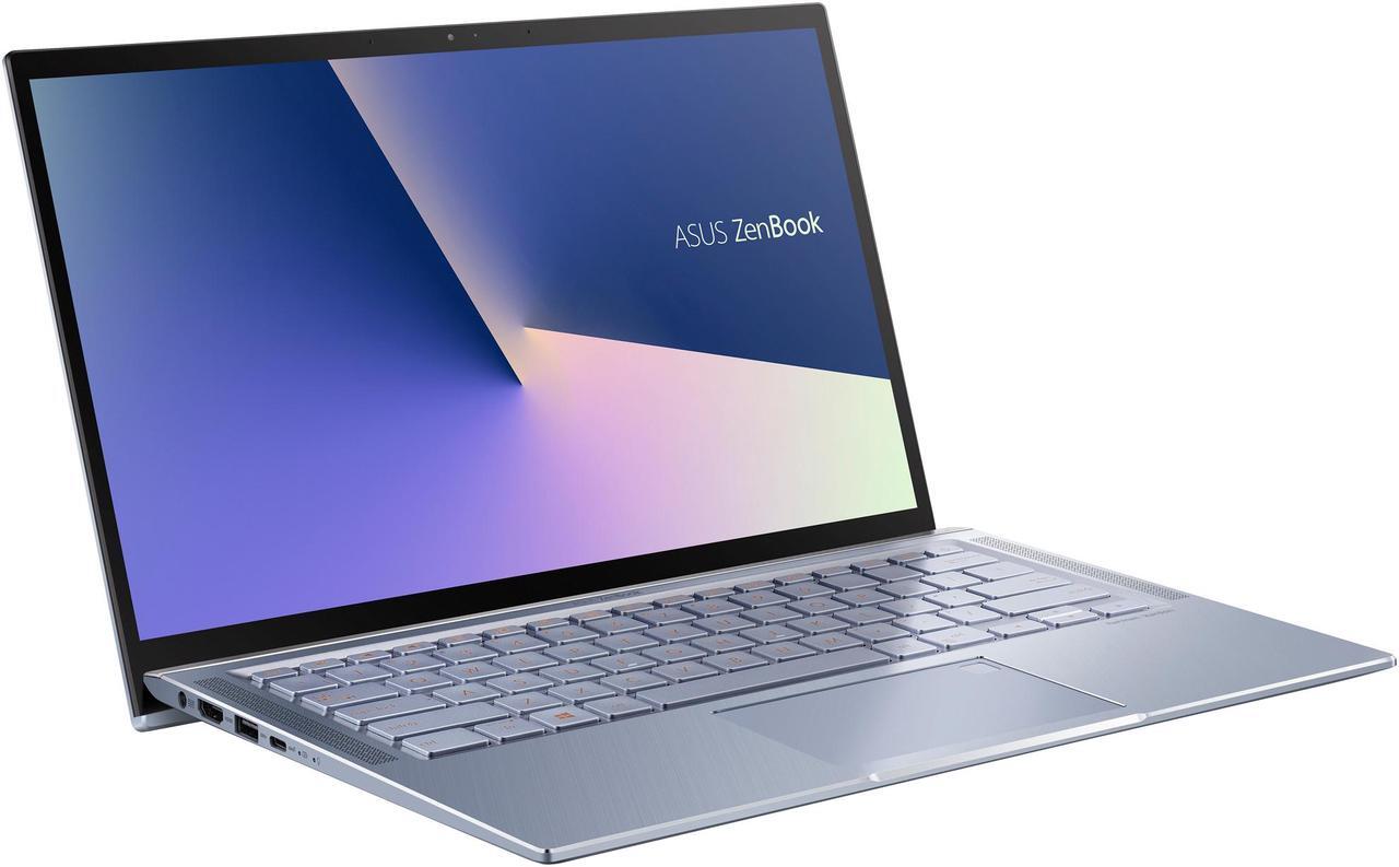 Alt view image 4 of 19 - ASUS ZenBook 14, Intel Core Whiskey Lake i5-8265U, 8 GB RAM, 256 GB NVMe PCIe SSD, NumberPad, Wi-Fi 5, Windows 10, Ultra Thin and Light Laptop, 4-Way NanoEdge 14" FHD, Silver Blue, UX431FA-ES51