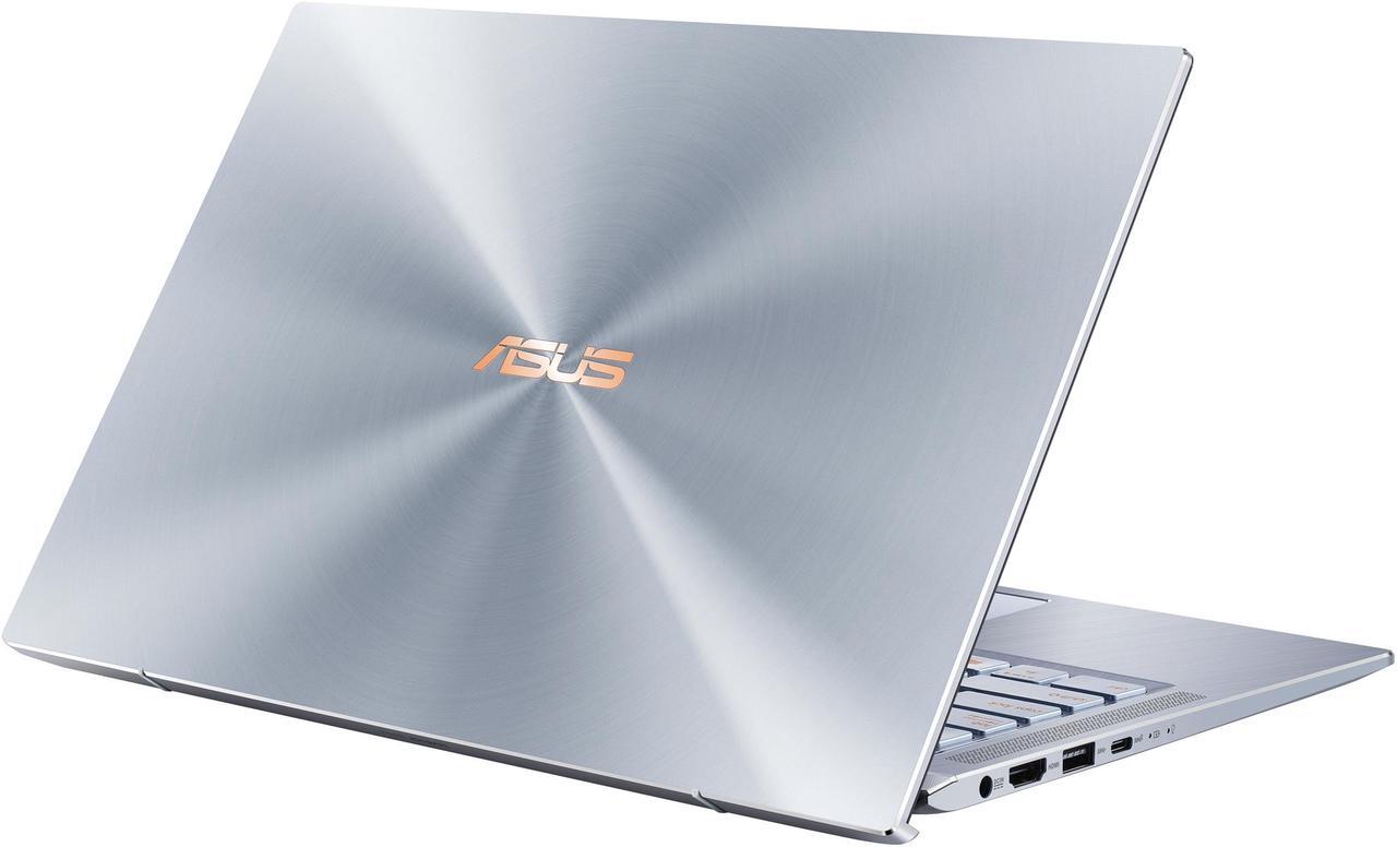 Alt view image 12 of 19 - ASUS ZenBook 14, Intel Core Whiskey Lake i5-8265U, 8 GB RAM, 256 GB NVMe PCIe SSD, NumberPad, Wi-Fi 5, Windows 10, Ultra Thin and Light Laptop, 4-Way NanoEdge 14" FHD, Silver Blue, UX431FA-ES51