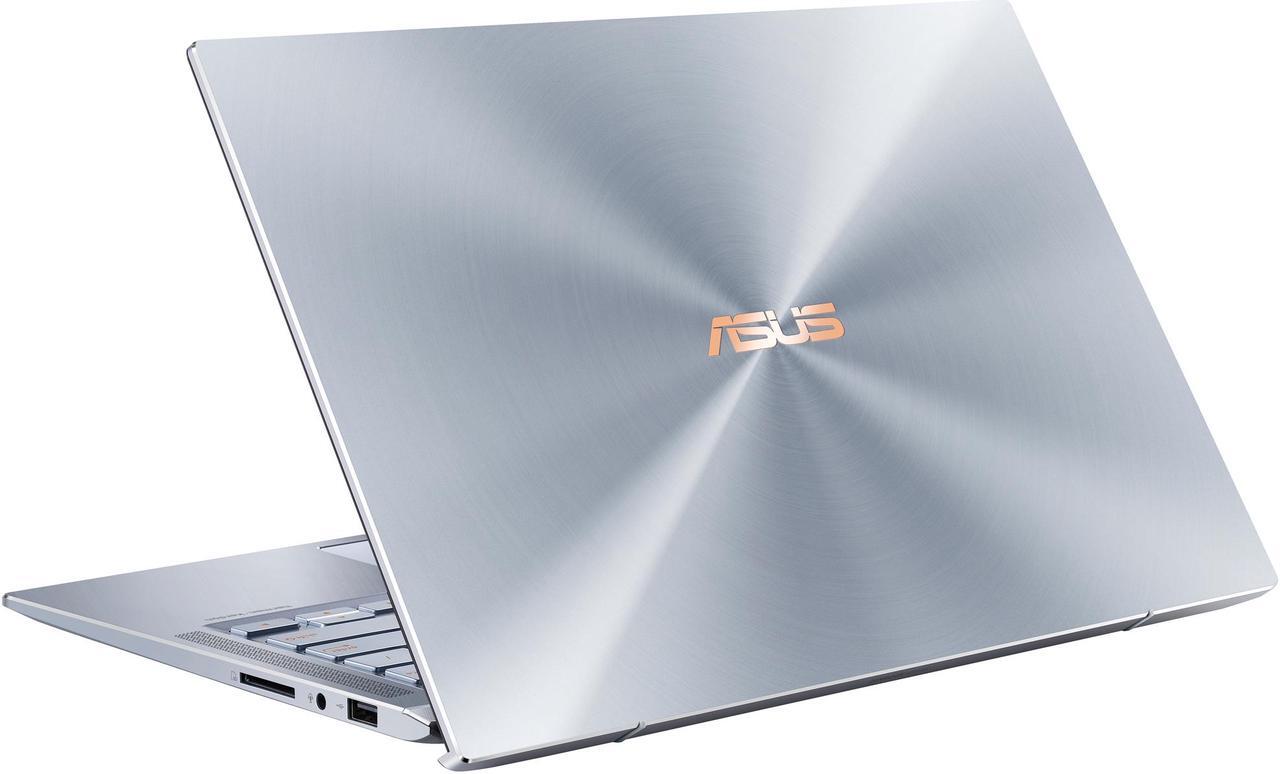 Alt view image 13 of 19 - ASUS ZenBook 14, Intel Core Whiskey Lake i5-8265U, 8 GB RAM, 256 GB NVMe PCIe SSD, NumberPad, Wi-Fi 5, Windows 10, Ultra Thin and Light Laptop, 4-Way NanoEdge 14" FHD, Silver Blue, UX431FA-ES51