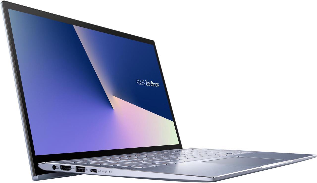 Alt view image 7 of 19 - ASUS ZenBook 14, Intel Core Whiskey Lake i5-8265U, 8 GB RAM, 256 GB NVMe PCIe SSD, NumberPad, Wi-Fi 5, Windows 10, Ultra Thin and Light Laptop, 4-Way NanoEdge 14" FHD, Silver Blue, UX431FA-ES51
